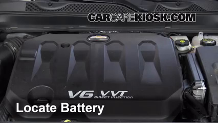 2014 Chevrolet Impala LT 3.6L V6 FlexFuel Battery Replace